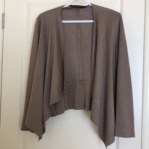 Pardessus/ veston en suède Zara